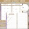 bloom daily planners 2025 Soft Cover Planner, 4" x 6", Good Things Are Coming